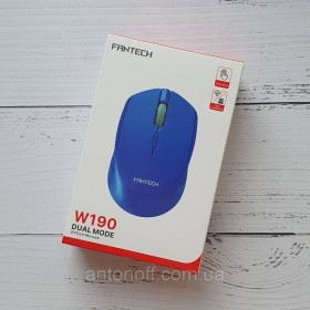 Зарядні пристрої Зарядные устройства ^/--/^ Бездротова мишка Fantech W /--/ 190 подвійне з&amp;#039;єднання Bluetooth та 2.4 /--/ GHz Синій ^_^^^ Беспроводная мышка Fantech W /--/ 190 двойное с&amp;#039;единение Bluetooth и 2.4 /--/ GHz Синий - фото фото фото