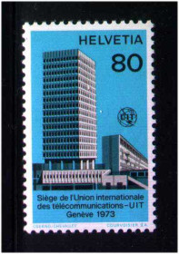 Швейцарія Швейцария ^/--/^ ZM Швейцария 1973 г MNH - архитектура ^_^^^ ZM Швейцарія 1973 MNH - фото фото фото