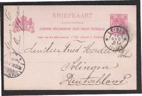Європа Европа ^/--/^ Нидерланды 1901 СТАНДАРТ КЛАССИКА ПОЧТА ЦЕЛЬНАЯ ВЕЩЬ ПОЧТОВЫЙ ДОКУМЕНТ ПК СО ВПЕЧАТАННОЙ МАРКОЙ ^_^^^ Нідерланди 1901 СТАНДАРТ КЛАСИКА ПОШТА ГРОМАДСЬКА ВЕЩЬ ПОШТОВИЙ ДОКУМЕНТ ПК З ВПІЧНОЮ МАРКОЮ - фото фото фото