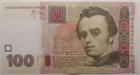Загальнодержавні випуски Общегосударственные выпуски ^/--/^ Україна 100 гривень 2005 року Стельмах UNC Серія КЕ 4880149 ^_^^^ Украина 100 гривен 2005 года Стельмах UNC Серия КЕ 4880149 - фото фото фото