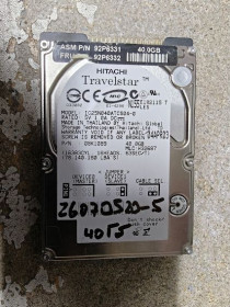 Жорсткі диски Жесткие диски ^/--/^ Жесткий диск для ноутбука 40 Gb / Гб Hitachi IC /--/ 25 /--/ N /--/ 040 /--/ ATCS /--/ 04-0 2.5&amp;quot; IDE № 26070520 ^_^^^ Жорсткий диск для ноутбука 40 Gb / Гб Hitachi IC /--/ 25 /--/ N /--/ 040 /--/ ATCS /--/ 04-0 2.5&amp;quot; IDE No 26070520 - фото фото фото