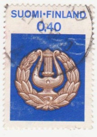 Скандинавія Скандинавия ^/--/^ Финляндия 1968 г. № 660 гашеная ^_^^^ Фінляндія 1968 р. No 660 гашена - фото фото фото