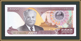 Лаос Лаос ^/--/^ Лаос 5000 кип 2020  (2022) P-34  (34 /--/ c) UNC Новинка! ^_^^^ Лаос 5000 кип 2020 (2022) P-34 (34 /--/ c) UNC Новинка! - фото фото фото
