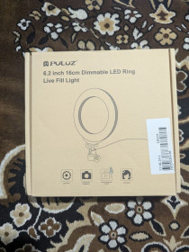 Інше Другое ^/--/^ Кільцева лед лампа Puluz 6.2 inch 16 /--/ cm стрімер ТікТок освітлення ^_^^^ Кольцевая лед лампа Puluz 6.2 inch 16 /--/ cm стример ТикТок освещения - фото фото фото