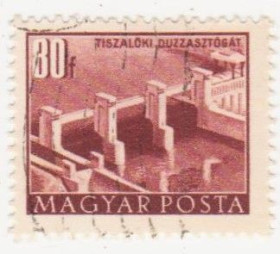 Угорщина Венгрия ^/--/^ Венгрия 1952 г. №  1283 гашеная ^_^^^ Угорщина 1952 р. No 1283 гашена - фото фото фото