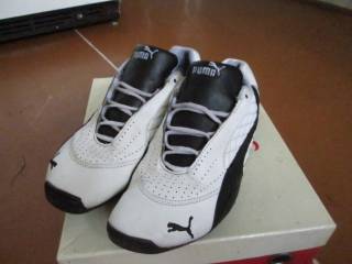 Кросівки Кроссовки ^/--/^ Мокасини 38 /--/ р. PUMA Puma Ferrari білі кожа ^_^^^ Мокасины 38 /--/ р. PUMA Puma Ferrari белые кожа - фото фото фото