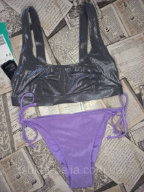 Купальники, парео Купальники, парео ^/--/^ Купальник 75 /--/ В 44 р H&amp;amp;M Топ Глиттер Люрекс евро 38/36 ^_^^^ Купальник 75 /--/ В 44 р H&amp;amp;M Топ Гліттер Люрекс євро 38/36 - фото фото фото
