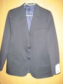 Піджаки Пиджаки ^/--/^ Новый  синий школьный пиджак  &amp;quot;CHEVIOT&amp;quot; р. 37 inch    (XS) на 94 см. ^_^^^ Новий синій шкільний піджак &amp;quot;CHEVIOT &amp;quot; р. 37 inch (XS) на 94 см. - фото фото фото