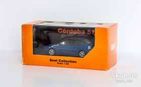 : Закордонні : Зарубежные ^/--/^ 1:43 Seat Cordoba SX  Coupe 1996 blue metallic, HERPA #070461 ^_^^^ 1:43 Seat Cordoba SX Coupe 1996 blue metallic, HERPA #070461 - фото фото фото