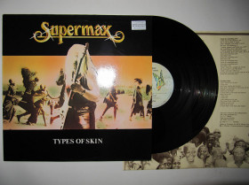 Платівки Пластинки ^/--/^ SUPERMAX - Types Of Skin - 1980 *Оригинал - ВІДМІННИЙ Стан  (NM/NM) ^_^^^ SUPERMAX - Types Of Skin - 1980 * Оригинал - Отличное Состояние (NM/NM) - фото фото фото