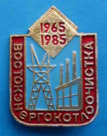 Пам'ятні і ювілейні Памятные и юбилейные ^/--/^ 30 лет Восток энерго котлоочистка 1965-1985 ^_^^^ 30 років Схід енерго котлоочищення 1965-1985 - фото фото фото