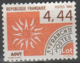 Франція Франция ^/--/^ Франция 1986 стандарт 12 месяцев Mi 2530 MNH ^_^^^ 1986 — стандарт 12 місяців Mi 2530 MNH - фото фото фото