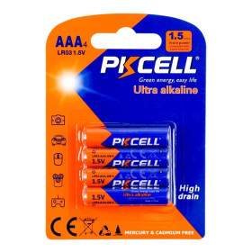 Батарейки, акумулятори Батарейки, аккумуляторы ^/--/^ Батарейка PkCell Ultra Alkaline 1.5 /--/ V 4 штуки в блістері     (PC/LR /--/ 03-4 /--/ B) ААА. 4 /--/ шт *80677 ^_^^^ Батарейка PkCell Ultra Alkaline 1.5 /--/ V 4 штуки в блистере (PC/LR /--/ 03-4 /--/ B) ААА. 4 /--/ шт*80677 - фото фото фото