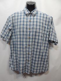 Сорочки Рубашки ^/--/^ Мужская рубашка с коротким рукавом ARIZONA р.50 011 /--/ ДРБУ (только в указанном размере, только 1 шт) ^_^^^ Чоловіча сорочка з коротким рукавом ARIZONA р.50 011 /--/ ДРБУ (тільки в зазначеному розмірі, тільки 1 шт) - фото фото фото