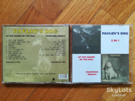 Музичні диски Музыкальные диски ^/--/^ Pavlov&amp;apos;s dog-At the sound of the bell and Pampered menial-состояние: 4+ ^_^^^ Pavlov&amp;apos;s dog-At the sound of the bell and Pampered menial-стан - фото фото фото