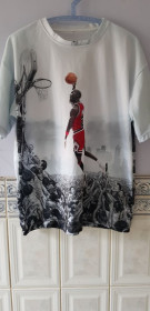 Футболки, майки Футболки, майки ^/--/^ Футболка &amp;quot;Michael Jordan&amp;quot;  (100% polyester, L) ^_^^^ Футболка &amp;quot;Michael Jordan&amp;quot; (100% polyester, L) - фото фото фото