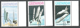 Освоєння космосу Освоение космоса ^/--/^ Гренада  (1978) Американский многоразовый транспортный космический корабль «Спейс шаттл» ^_^^^ 1978 — американський багаторазовий транспортний космічний корабель «Спейс шаттл» - фото фото фото