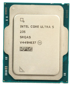 Процесори Процессоры ^/--/^ процессор Intel® Core™ Ultra 5 Processor 235   (24 /--/ M Cache, up to 5.00 GHz)  Processor 14 ядра/14 потоків сокет FCLGA /--/ 1851 ^_^^^ процессор Intel® CoreTM Ultra 5 Processor 235 (24 /--/ M Cache, up to 5.00 GHz) Processor 14 ядра/14 потоков сокет FCLGA /--/ 1851 - фото фото фото