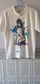 Футболки, майки Футболки, майки ^/--/^ Футболка &amp;quot;Addict&amp;quot;  (100% cotton, L, India) б/у ^_^^^ Футболка &amp;quot;Addict&amp;quot; (100% cotton, L, India) б/у - фото фото фото