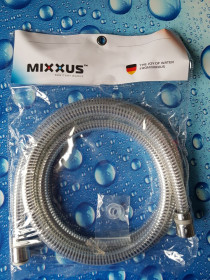 Крани, змішувачі Краны, смесители ^/--/^ Шланг для душа силиконовый  MIXXUS Lumi F /--/ 04 150 /--/ см ^_^^^ Шланг для душі силіконовий MIXXUS Lumi F /--/ 04 200 /--/ см - фото фото фото