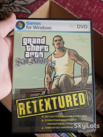 Диски з Іграми та ПЗ Диски с Играми и ПО ^/--/^ DVD гра для пк GTA SA Retextured ^_^^^ DVD игра для пк GTA SA Retextured - фото фото фото