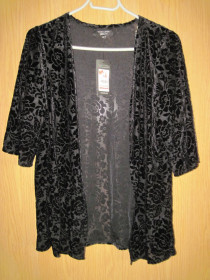 Болеро Болеро ^/--/^ .Новое стрейч.велюровое  болеро - накидка &amp;quot;NEW LOOK&amp;quot; р. М ^_^^^ .. Нове стрейч.велюрове болеро - накидка &amp;quot;NEW LOOK &amp;quot; р. М - фото фото фото