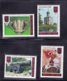 СРСР - СССР - ^/--/^ СССР 1978 г  MNH - искусство ^_^^^ СРСР 1978 MNH - мистецтво - фото фото фото