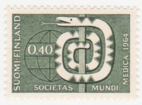Скандинавія Скандинавия ^/--/^ Финляндия 1964 г. № 600 ** ^_^^^ Фінляндія 1964 No 600 ** - фото фото фото
