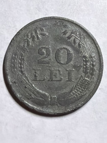 Румунія Румыния ^/--/^ Румыния 20 лей 1943 ^_^^^ Румунія 20 лей 1943 - фото фото фото
