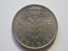 Бельгія Бельгия ^/--/^ Бельгия 5 франков 1977 года BELGIE #35529 ^_^^^ Бельгія 5 франків 1977 BELGIE #35529 - фото фото фото