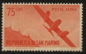 Малі Держави Європи Малые Государства Европы ^/--/^ Сан Марино 1946 г № 341** ^_^^^ Сан Марино 1946 р. No 341** - фото фото фото
