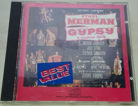 Музичні диски Музыкальные диски ^/--/^ ETHEL MERMAN  Gypsy - A Musical Fable CD US ^_^^^ ETHEL MERMAN Gypsy - A Musical Fable CD US - фото фото фото