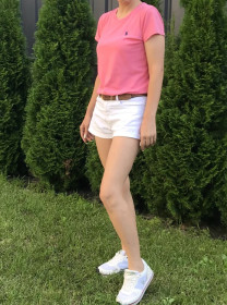 Шорти Шорты ^/--/^ Шорти Білі. Тоненький Джинс. H&amp;M. Котон. 34 розмір. XS ^_^^^ Шорты Белые. Тоненький Джинс. H&amp;M. Котон. 34 размера. XS - фото фото фото