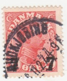 Скандинавія Скандинавия ^/--/^ Дания 1927 г..№ 176 гашеная ^_^^^ Данія 1927 р. No 176 гашена - фото фото фото