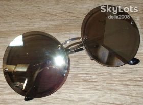 Очки Очки ^/--/^ Солнцезащитные очки Retro 1740 зеркальные уценка ^_^^^ Сонцезахисні окуляри Retro 1740 дзеркальні уцінка - фото фото фото