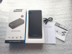 Зовнішні акумулятори (Power Bank) Внешние аккумуляторы (Power Bank) ^/--/^ Новый Зовнішній акумулятор павербанк Sandberg Saver Powerbank 27000 mAh   (320-43) ^_^^^ Новый Внешний аккумулятор павербанк Sandberg Saver Powerbank 27000 mAh (320-43) - фото фото фото