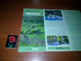 Інше Другое ^/--/^ Visiting Britain  (Map &amp; Guide) - Большая карта Великобритании  (84*60 см.) ^_^^^ Visiting Britain (Map &amp; Guide) - Велика карта Великобританії (84*60 см.) - фото фото фото