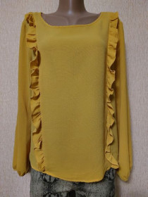 Кофти Кофты ^/--/^ Красивая женская желтая кофта, блузка only ^_^^^ Красива жіноча жовта кофта, блузка only - фото фото фото