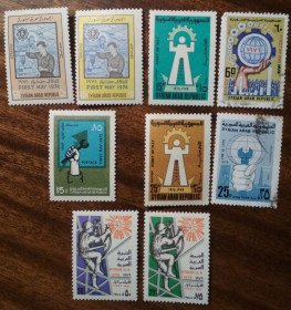 Сирія Сирия ^/--/^ Сирия Серия День Труда 1972-1979 ^_^^^ Сирія Серія День Праці 1972-1979 - фото фото фото