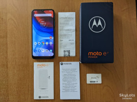 Motorola Motorola ^/--/^ Смартфон Motorola Moto E /--/ 7 Power + коробка + инструкция + скрепка + чек покупки ^_^^^ Смартфон Motorola Moto E /--/ 7 Power + коробка + інструкція + скріпка + чек покупки - фото фото фото