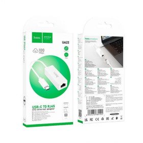 Адаптери Адаптеры ^/--/^ Type C інтернет адаптер Hoco UA /--/ 22 Acquire Type-C ethernet adapter (100 Mbps) ^_^^^ Type C интернет адаптер Hoco UA /--/ 22 Acquire Type-C ethernet... - фото фото фото