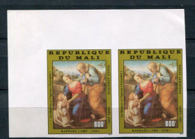 Мистецтво Искусство ^/--/^ Mali Мали  Живопись MNH Цена за 1 шт ^_^^^ Mali Малі Живопис MNH Ціна за 1 шт - фото фото фото