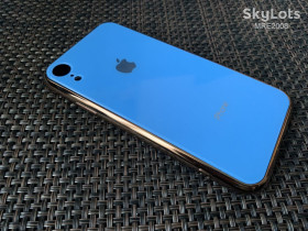 Чохли, бампера Чехлы, бампера ^/--/^ Силиконовый чехол Glass Case Logo для Apple Iphone XR blue ^_^^^ Силіконовий чохол Glass Case Logo для Apple Iphone XR blue - фото фото фото