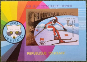 Спорт Спорт ^/--/^ Того, ЗОИ в Лейк Плесиде 1980, MNH ^_^^^ Того, ЗОІ в Лейк Плесіде 1980, MNH - фото фото фото
