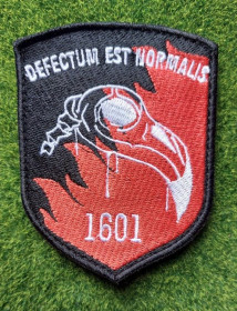 Інше Другое ^/--/^ Шеврон Украина Defectus est normalis «Недостатки — это норма». № 2687 ^_^^^ Шеврон Україна Defectus est normalis «Недоліки — це норма». No 2687 - фото фото фото