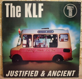 Платівки Пластинки ^/--/^ The KLF - Justifled &amp; Ancient - 1991.  (EP). 12. Vinyl. Пластинка. USA. ^_^^^ The KLF - Justifled &amp; Ancient - 1991. 12.Vinyl. Пластинка. USA. - фото фото фото