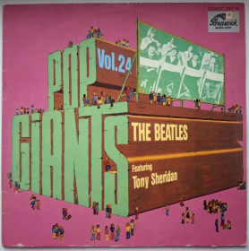 Платівки Пластинки ^/--/^ The Beatles Feat Tony Sheridan - Pop Giants, Vol. 24 - 1961.  (LP). 12. Vinyl. Пластинка. Germany. ^_^^^ The Beatles Feat Tony Sheridan - Pop Giants, Vol. 24 - 1961. 12.Vinyl. Пластинка. Germany. - фото фото фото