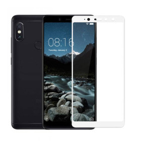 Чохли, бампера Чехлы, бампера ^/--/^ Захисне скло Xiaomi Redmi S /--/ 2 / Redmi Y /--/ 2 5.99&amp;quot; Full cover білий 0,26 мм в упаковці ^_^^^ Защитное стекло Xiaomi Redmi S /--/ 2 / Redmi Y /--/ 2 5.99&amp;quot; Full cover белый 0,26 мм в упаковке - фото фото фото