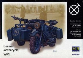 Фігурки, солдатики Фигурки, солдатики ^/--/^ Master Box 3528 German motorcycle BMW R-75 - фото фото фото