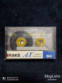 Касети Кассеты ^/--/^ Б/У Аудио кассета RAKS AX 90 ^_^^^ Б/У Аудіо касета RAKS AX 90 - фото фото фото